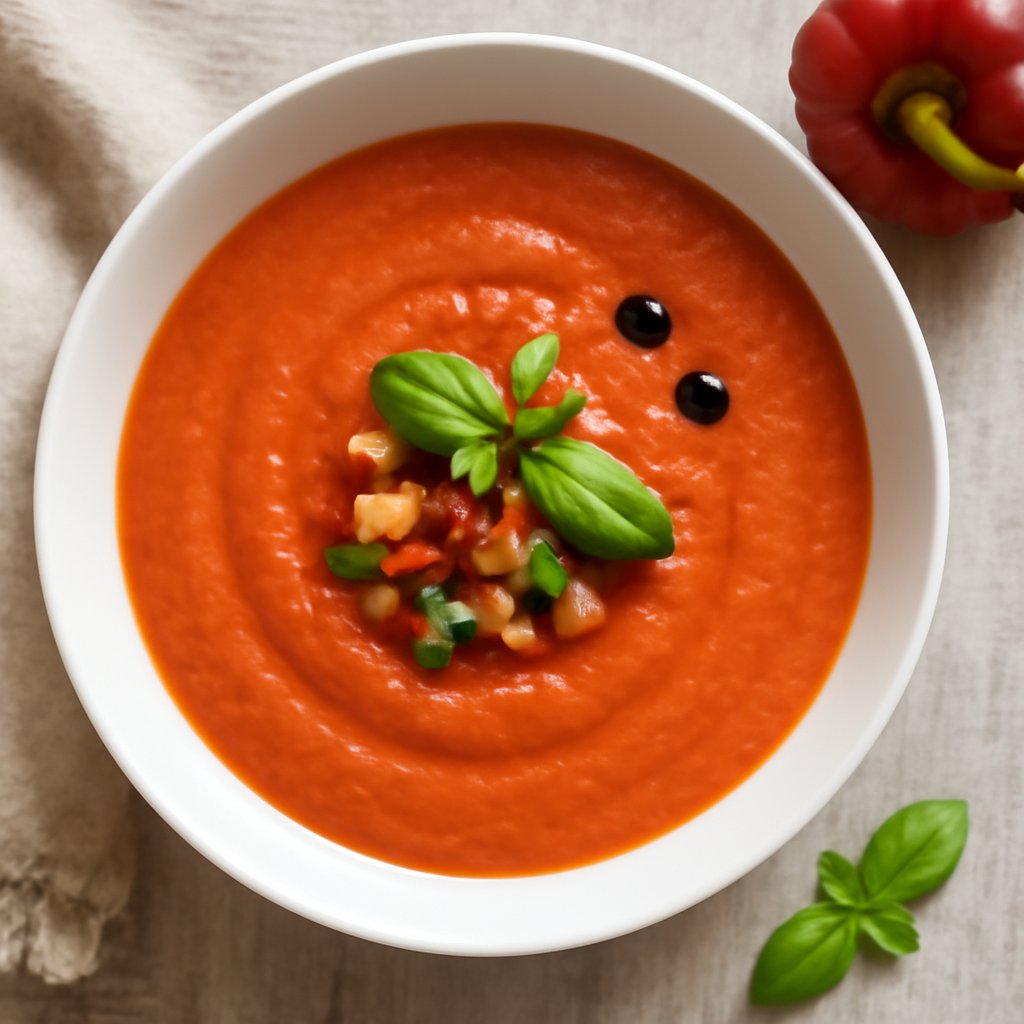 Gazpacho di peperone e aceto balsamico