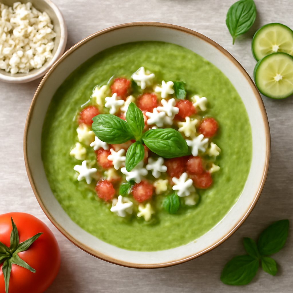 Gazpacho feta e cetrioli