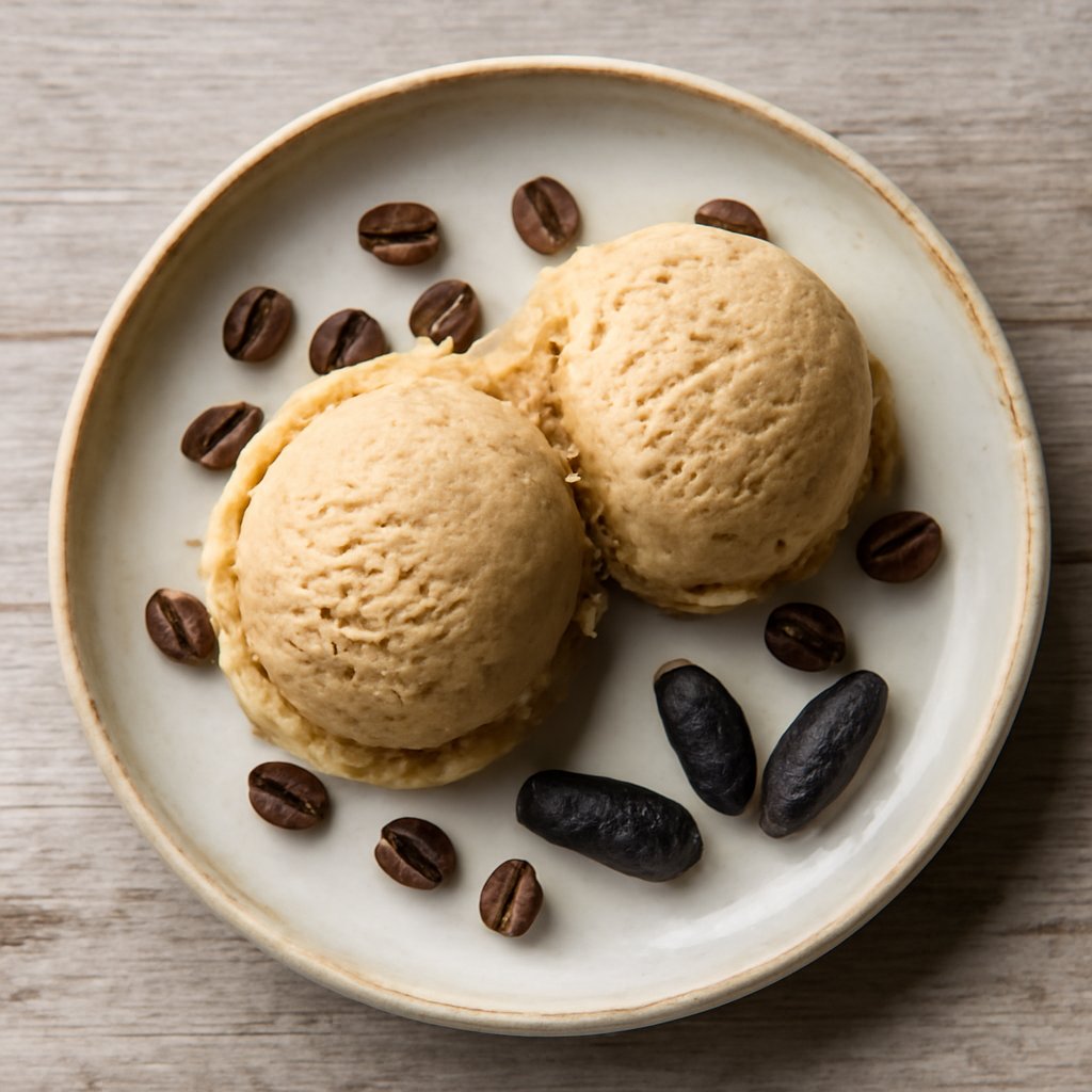 Gelato al caffè e Fava Tonka