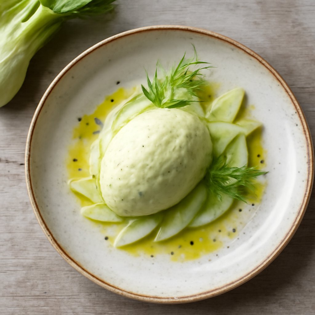 Gelato al gambo di finocchio