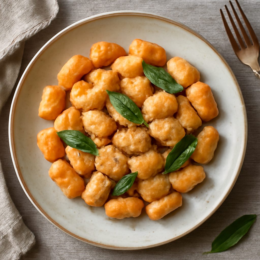 Gnocchi di zucca gialla