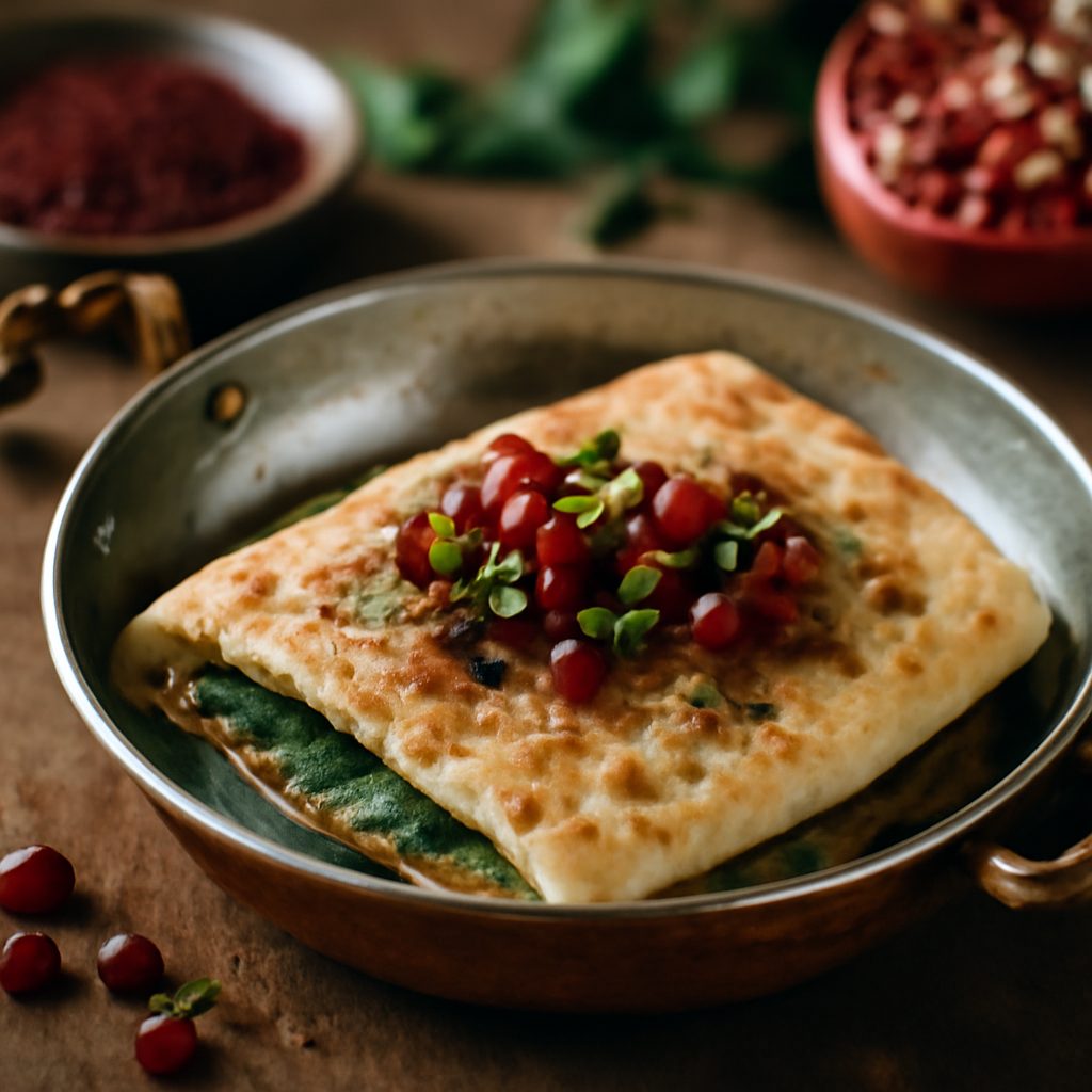 Gozleme Light agli Spinaci e Ricotta