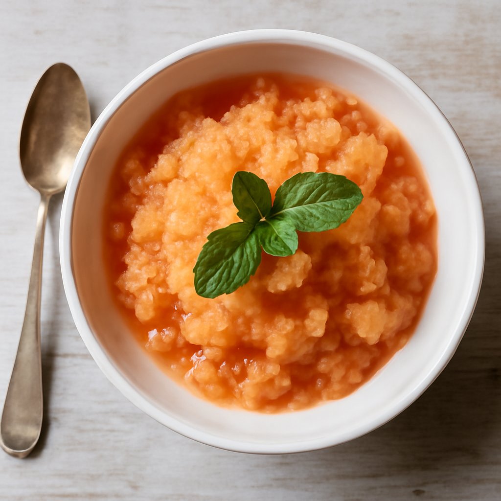 Granita al melone e porto