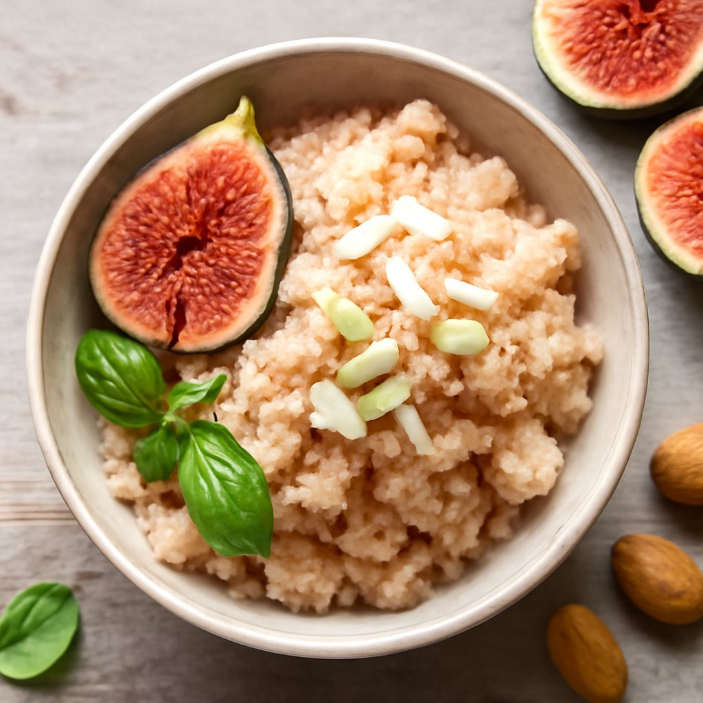 Granita di fichi e mandorle