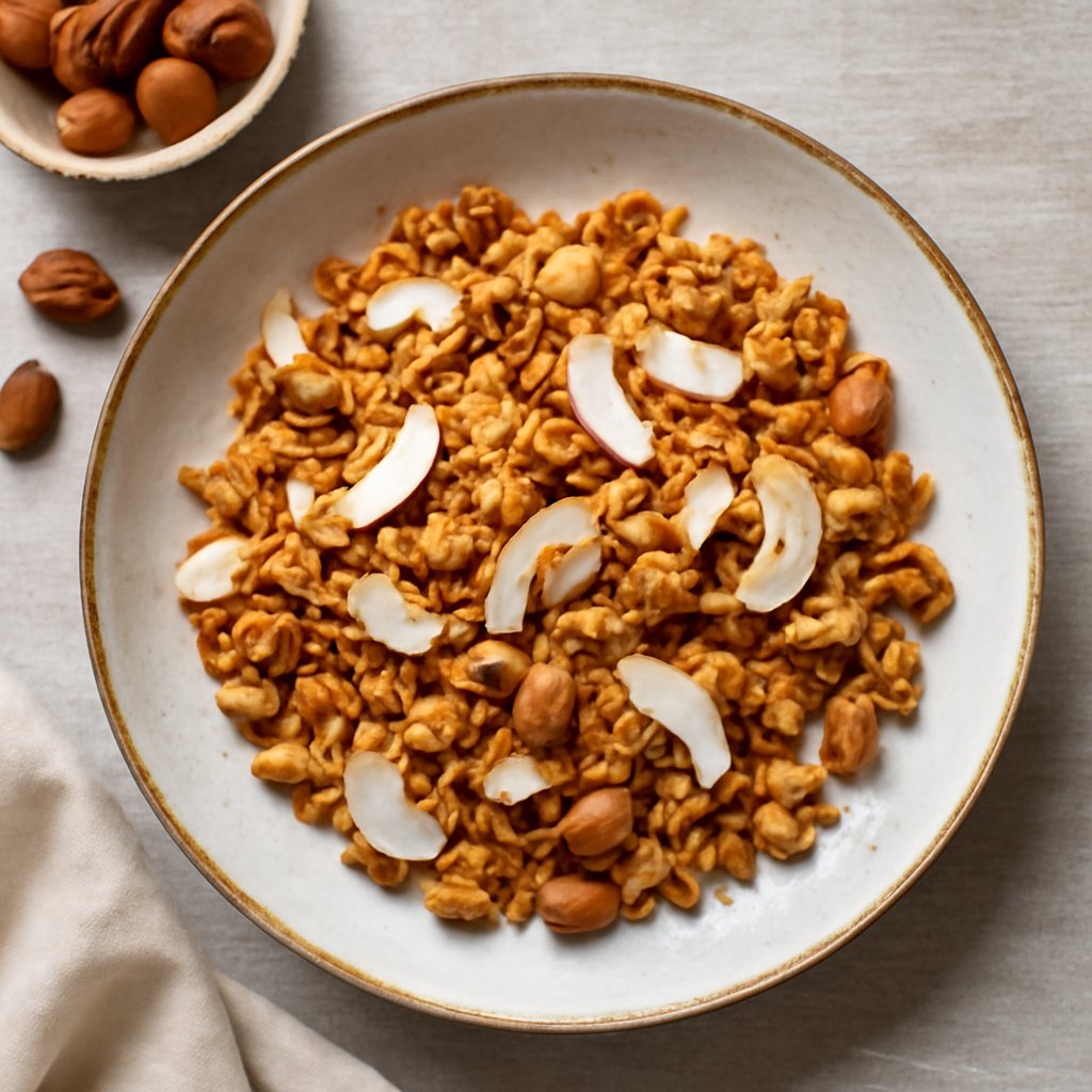 Granola cocco e mandorle