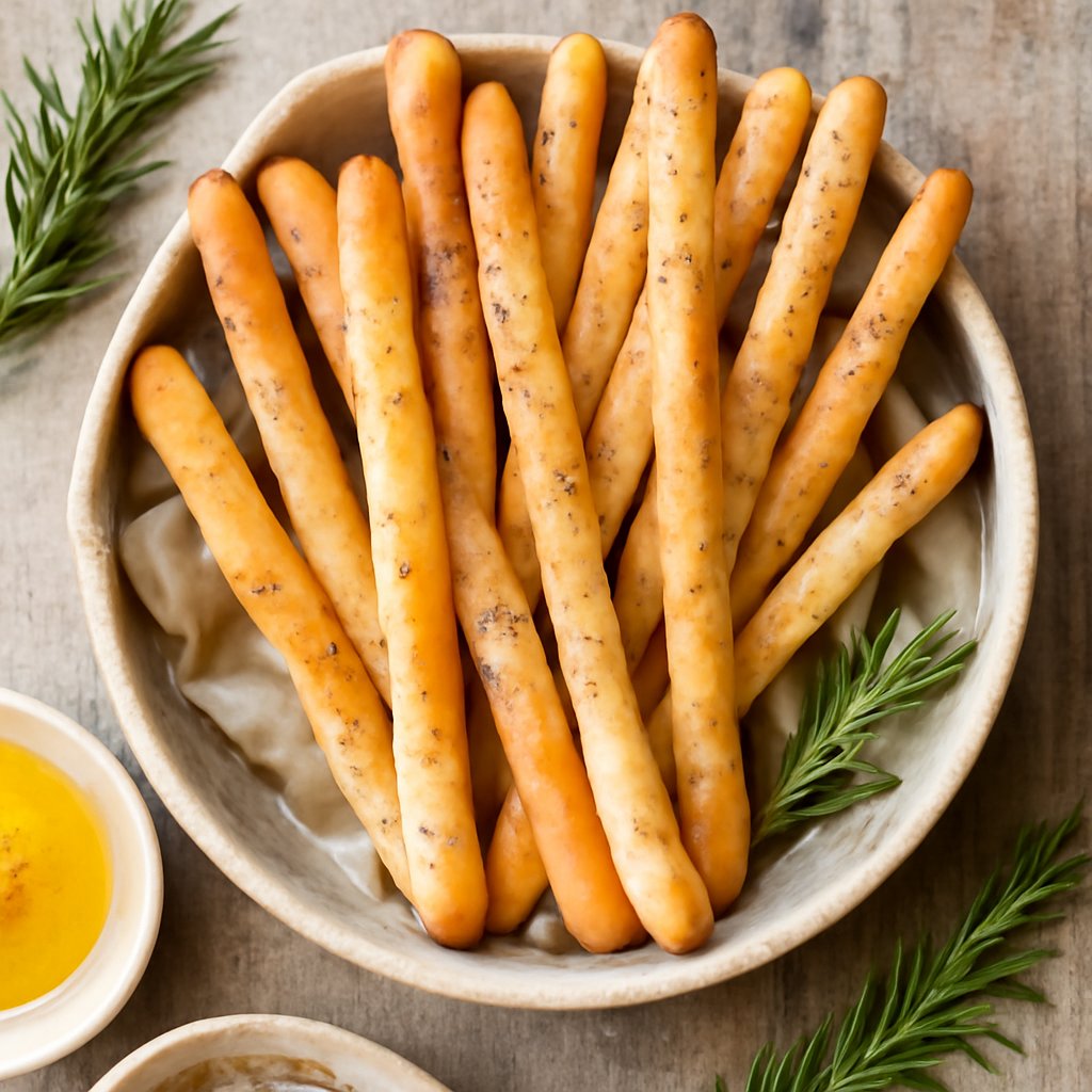 Grissini con esubero di lievito madre