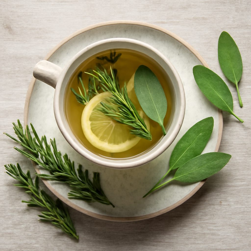 Infuso energizzante al rosmarino e salvia
