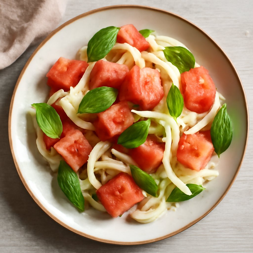 Insalata di anguria e finocchi