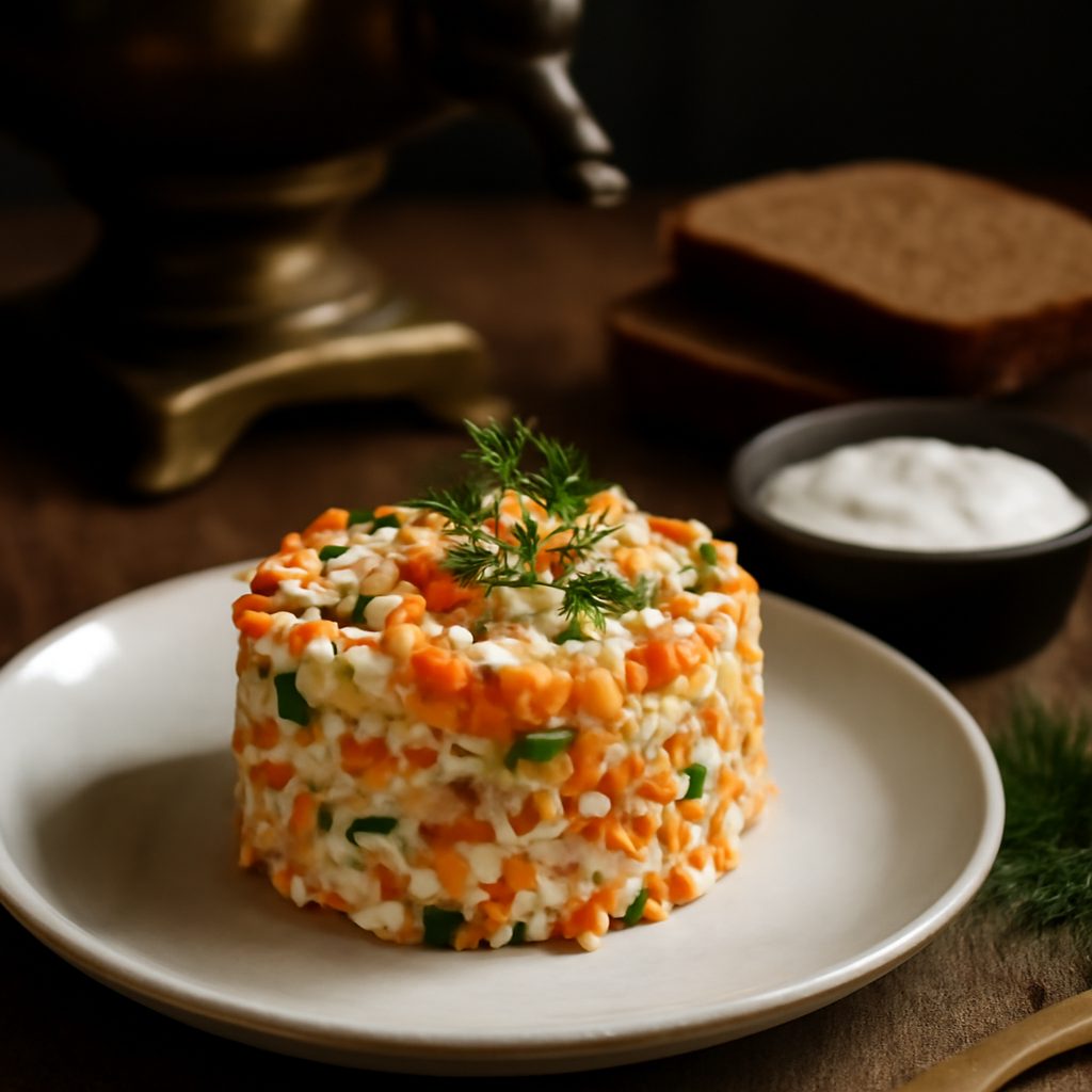Insalata di Carote alla Russa Light High-Protein