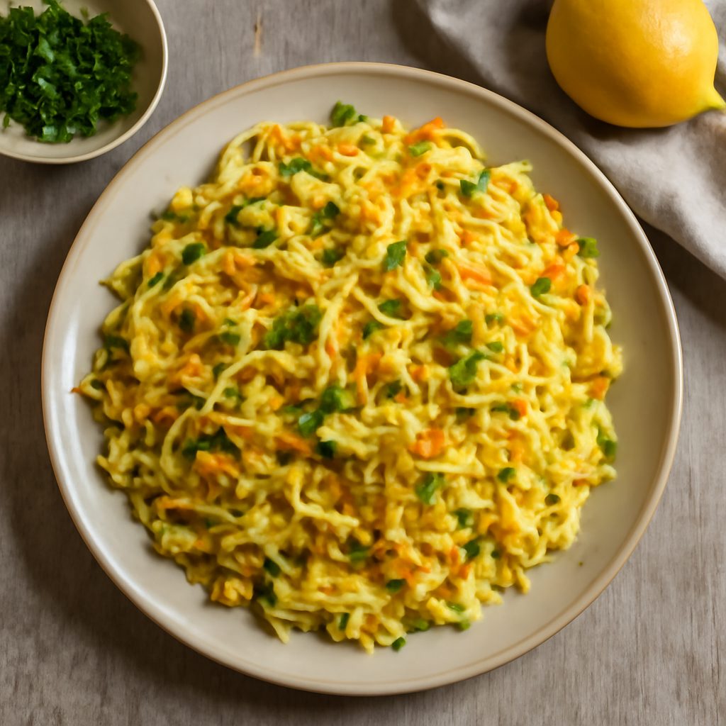 Insalata di cavolo al curry