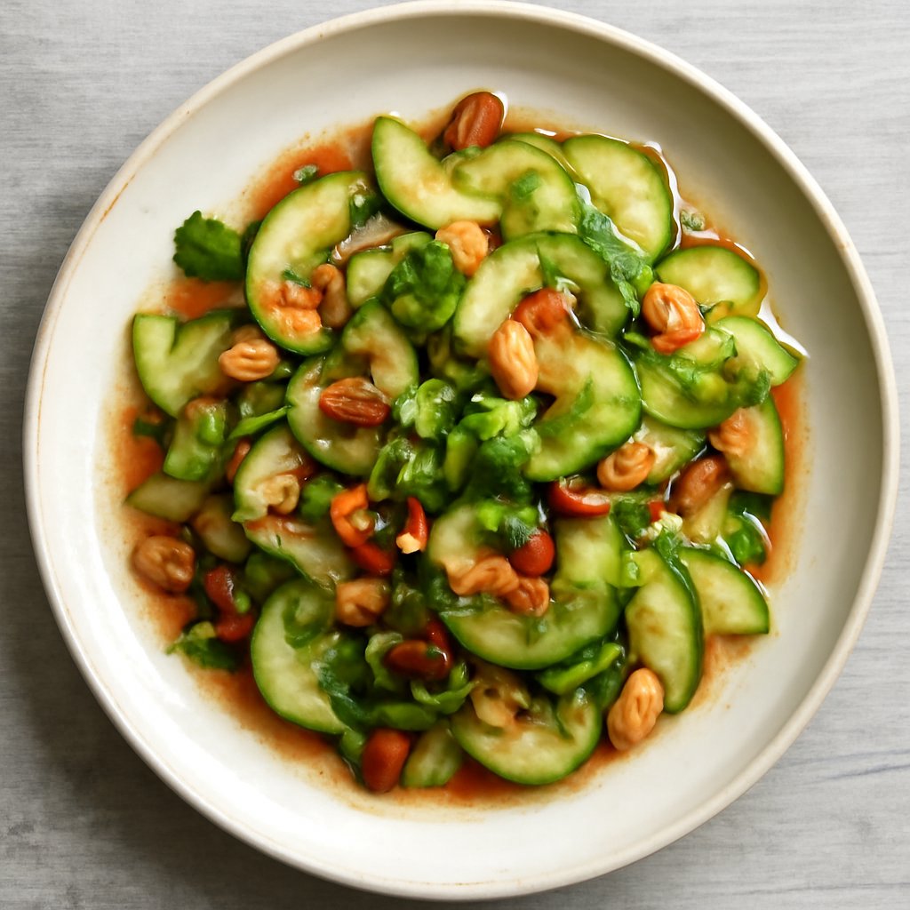 Insalata di cetriolo alla tailandese