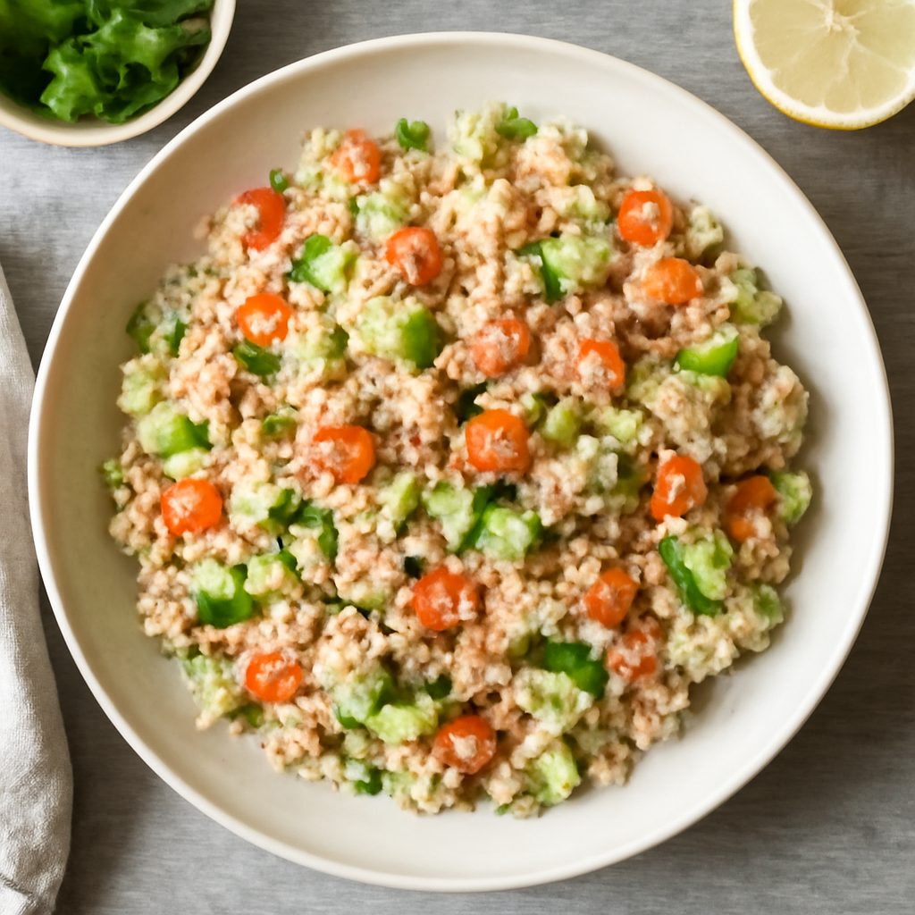 Insalata di miglio e tonno