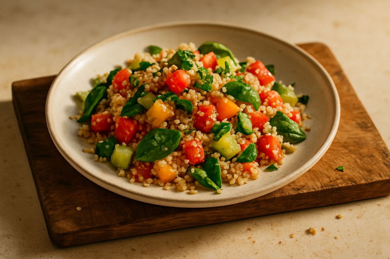 Insalata di Quinoa e Verdure