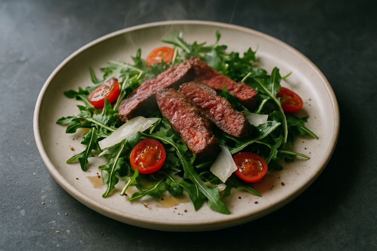 Insalata Tiepida di Manzo e Rucola
