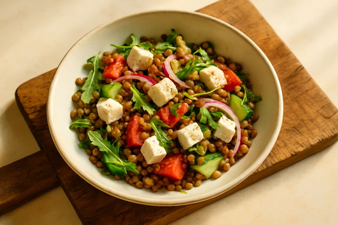 Insalatona di Lenticchie e Feta
