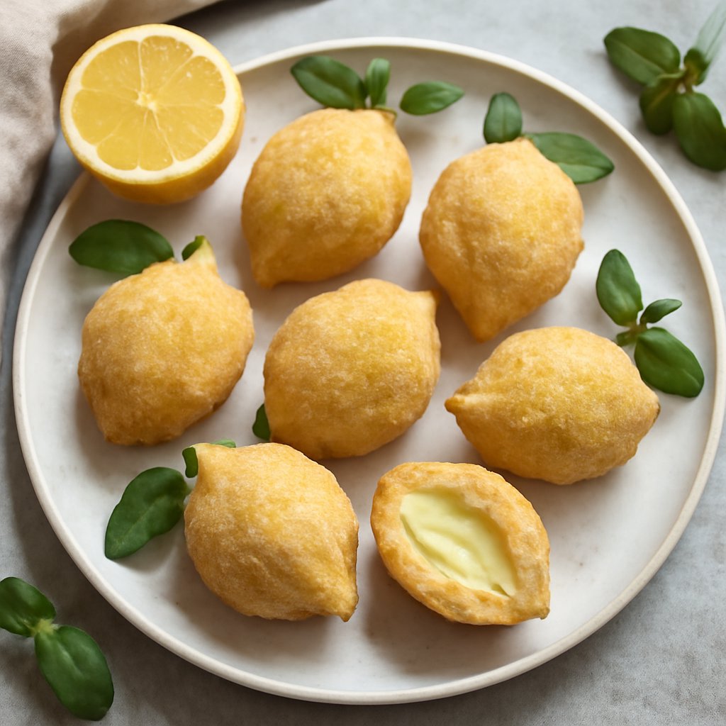 Limoni di frolla ripieni