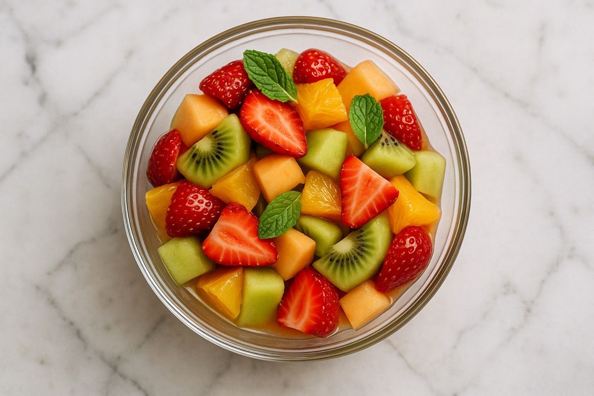 Macedonia di Frutta con Menta