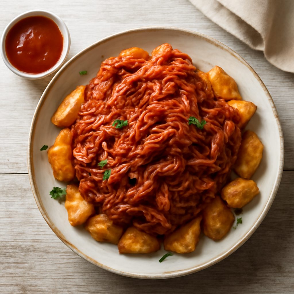 Maiale sfilacciato in salsa barbecue a Cottura Lenta