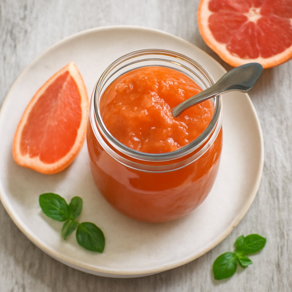 Marmellata di pompelmo rosa