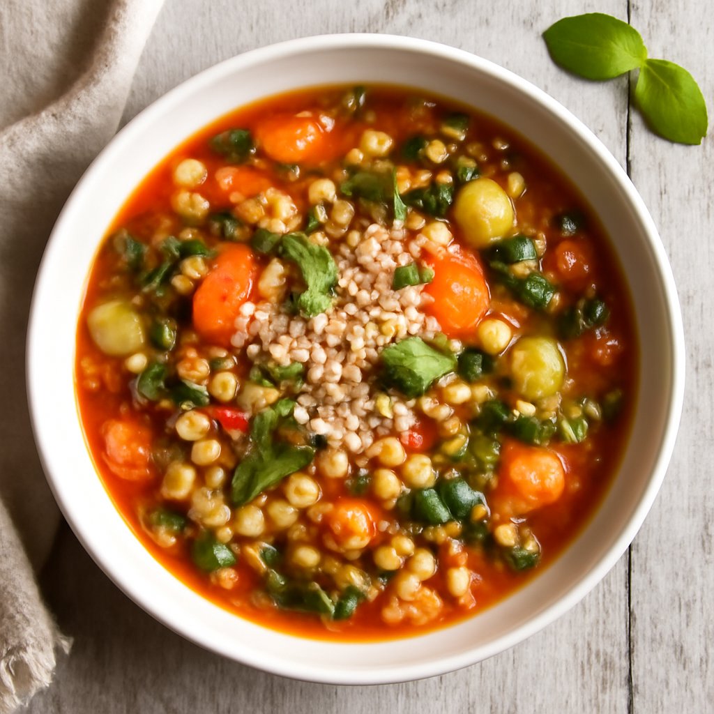 Minestrone d'orzo