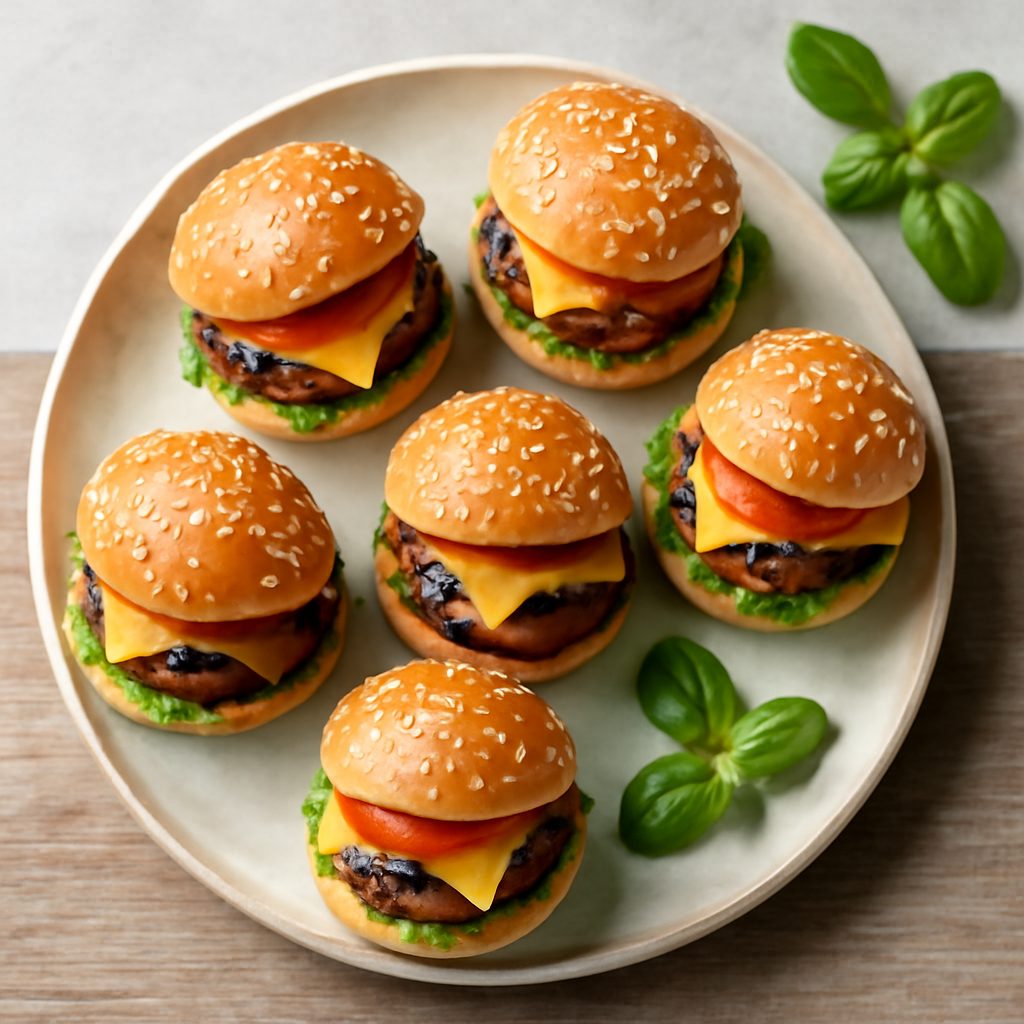 Mini cheeseburger