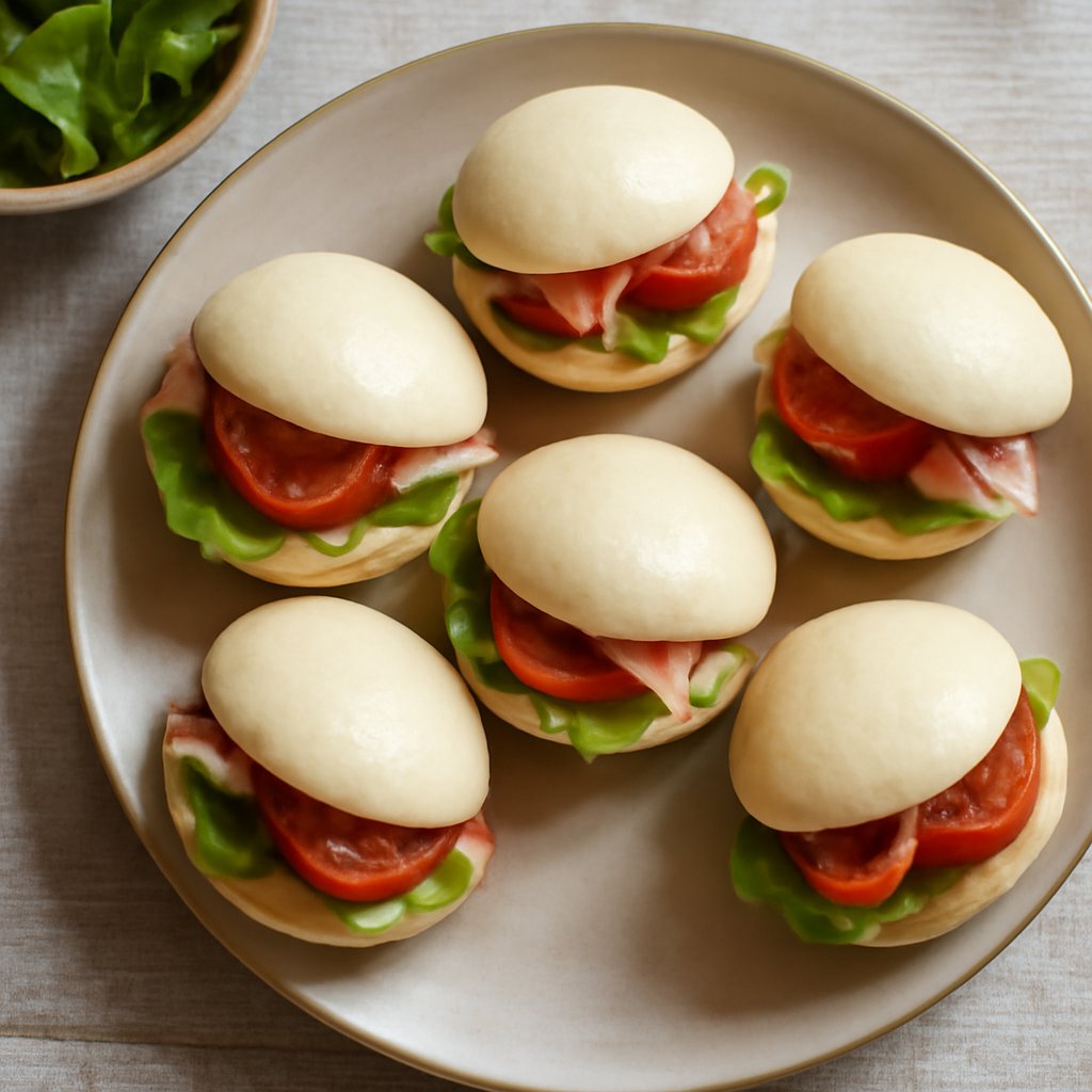 Mini panini al vapore farciti (robot da cucina Friend)