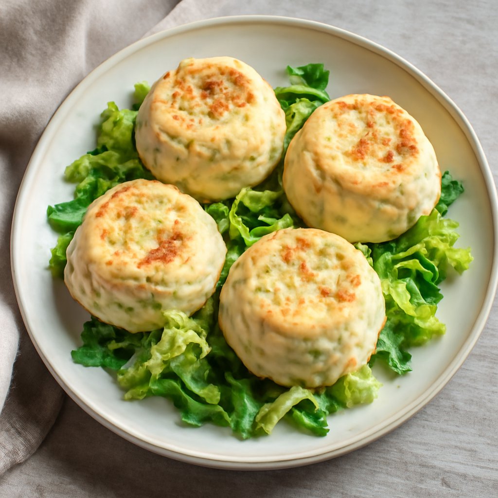 Mini sformati di ricotta con prosciutto cotto e verza