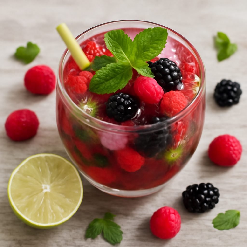 Mojito ai frutti rossi