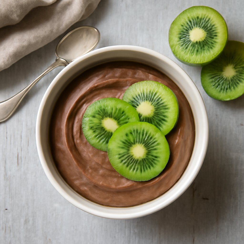 Mousse cioccolato e kiwi