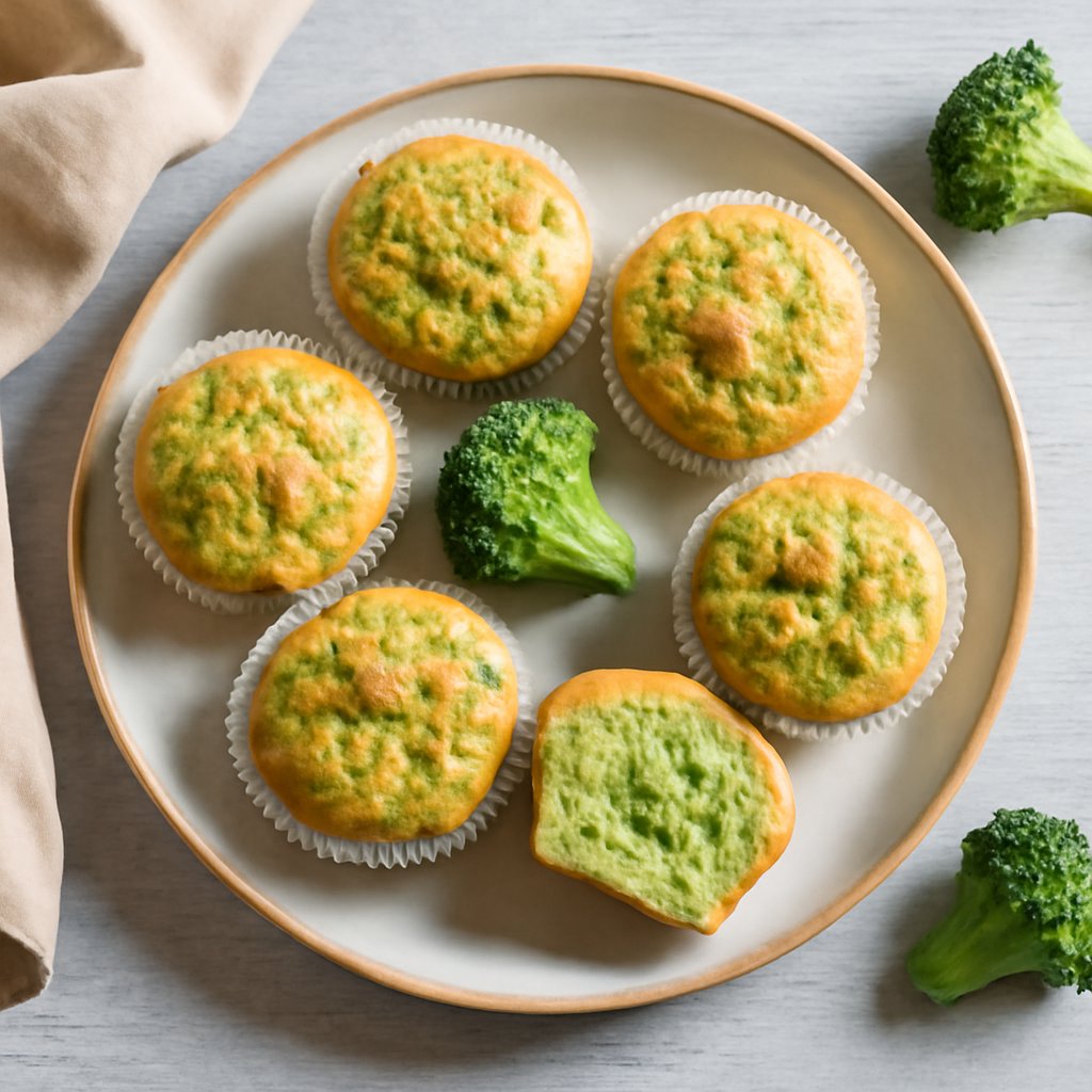 Muffin ai broccoli (10-12 mesi)