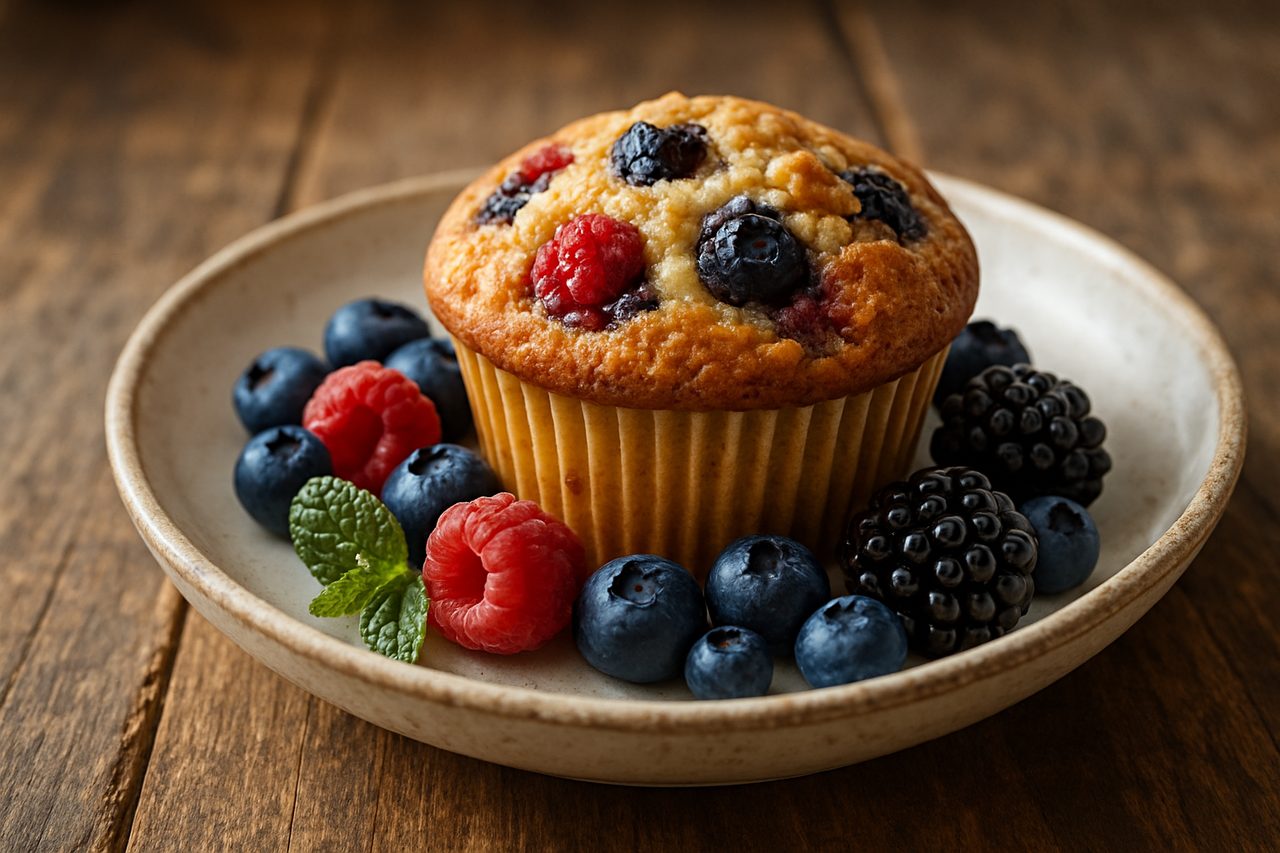 Muffin ai Frutti di Bosco