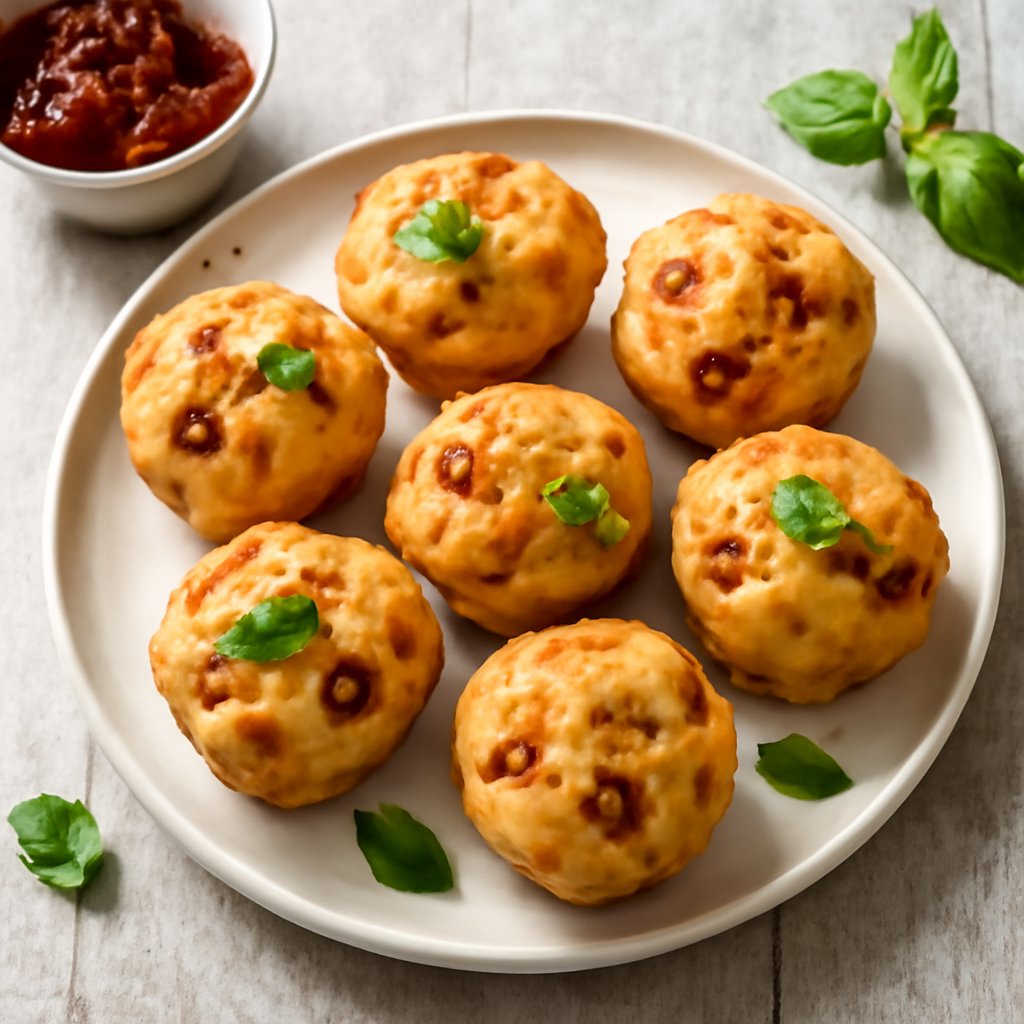 Muffin ai pomodori secchi ed Emmental