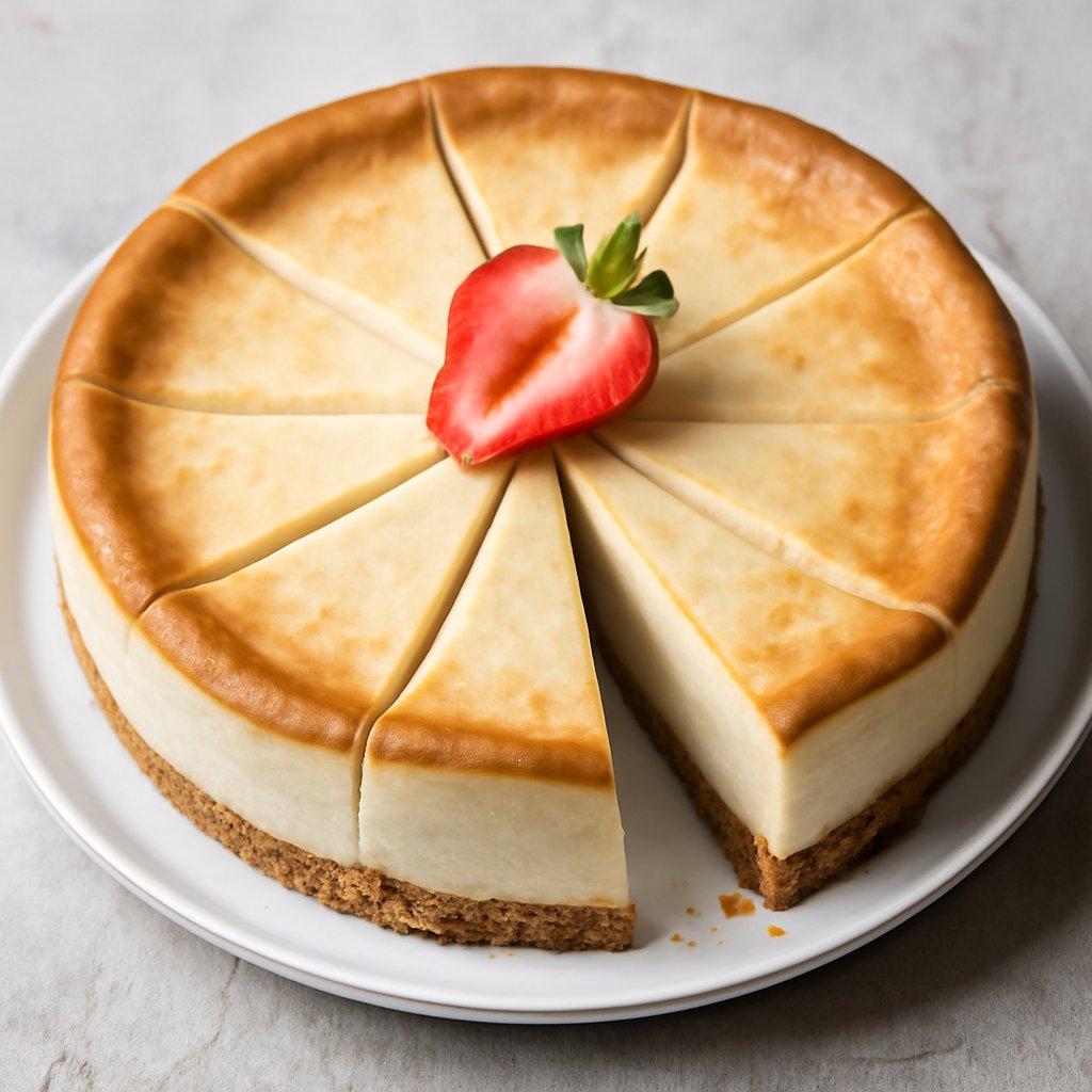 New York cheesecake allo skyr (senza glutine)