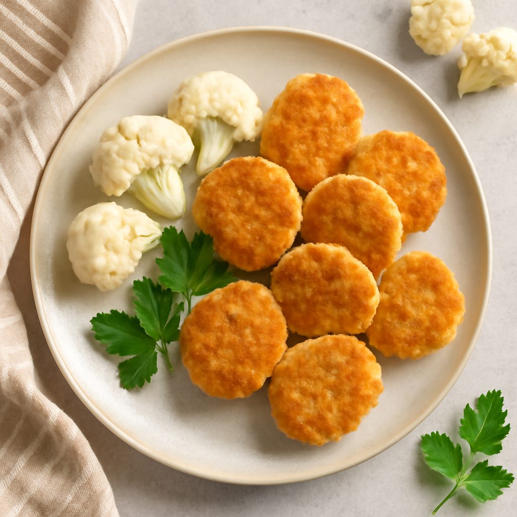 Nuggets di pollo e cavolfiore (10-12 mesi)