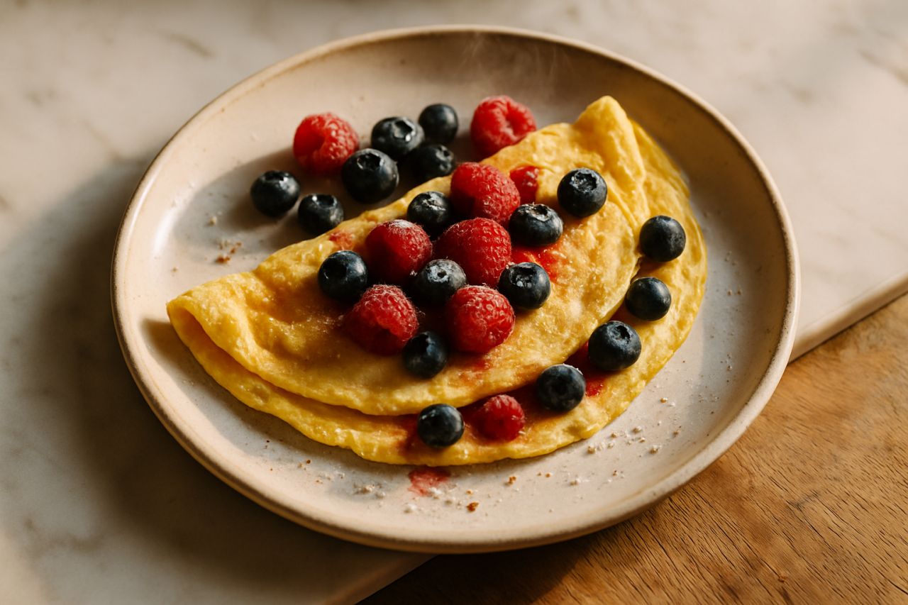 Omelette ai Frutti di Bosco