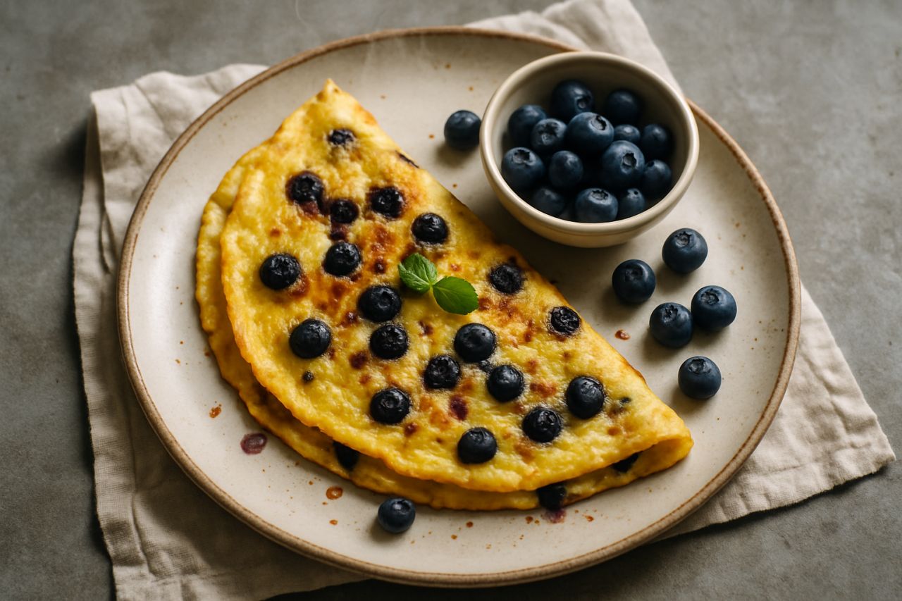 Omelette ai Mirtilli