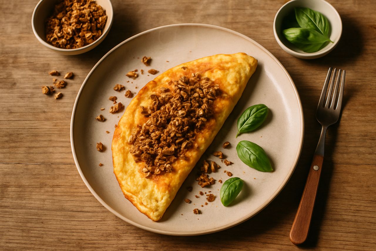 Omelette con Granola