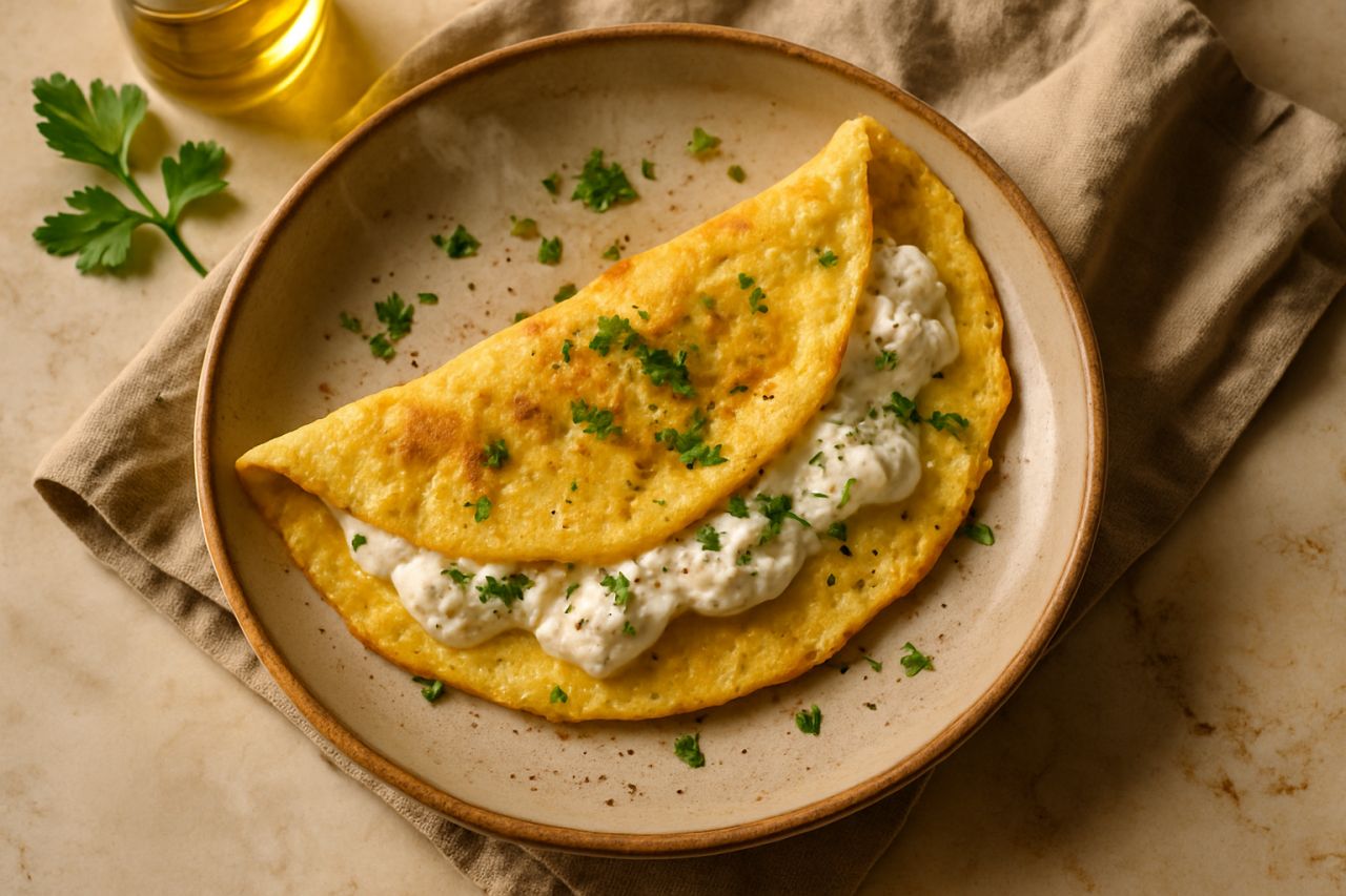 Omelette con Ricotta