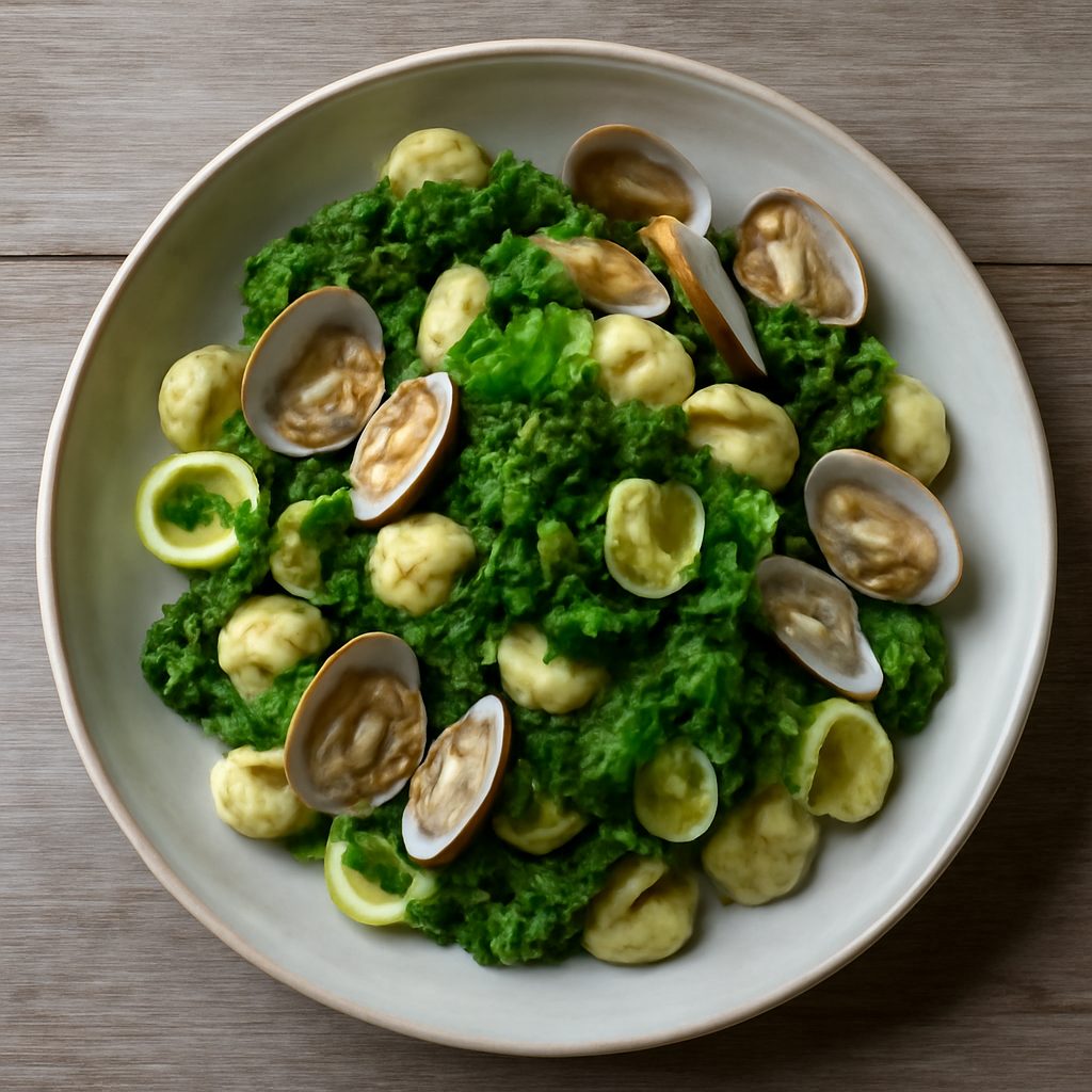 Orecchiette alle cime di rapa e vongole