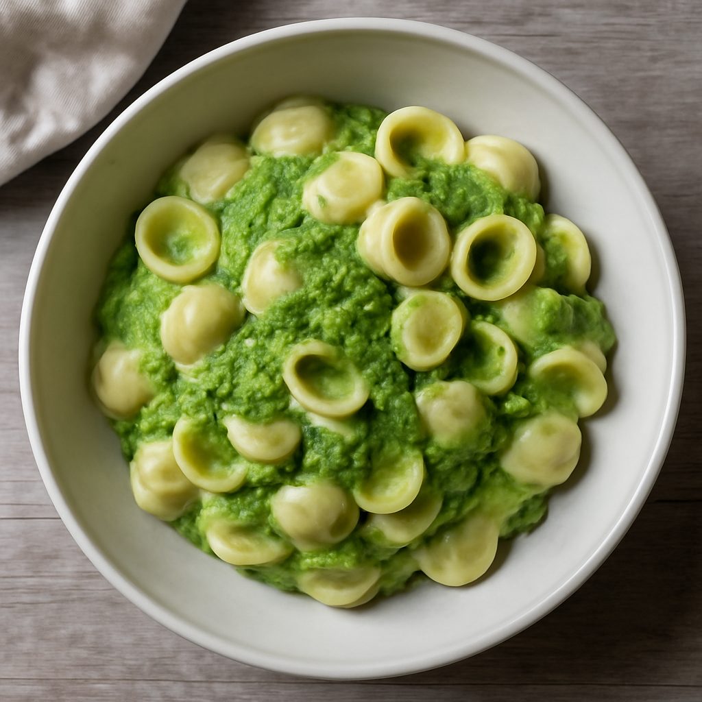 Orecchiette in crema di cime di rapa (robot da cucina Friend)