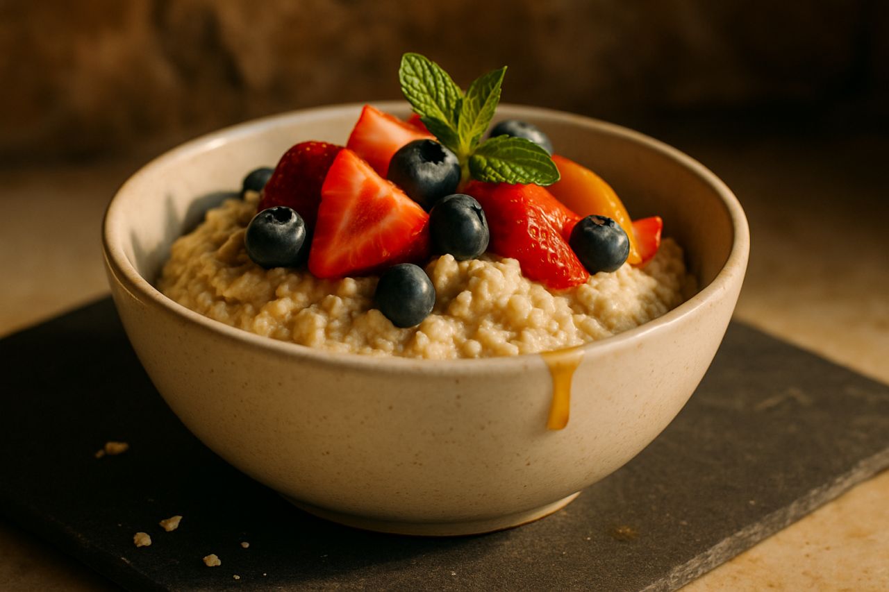 Overnight Oats con Frutta Fresca