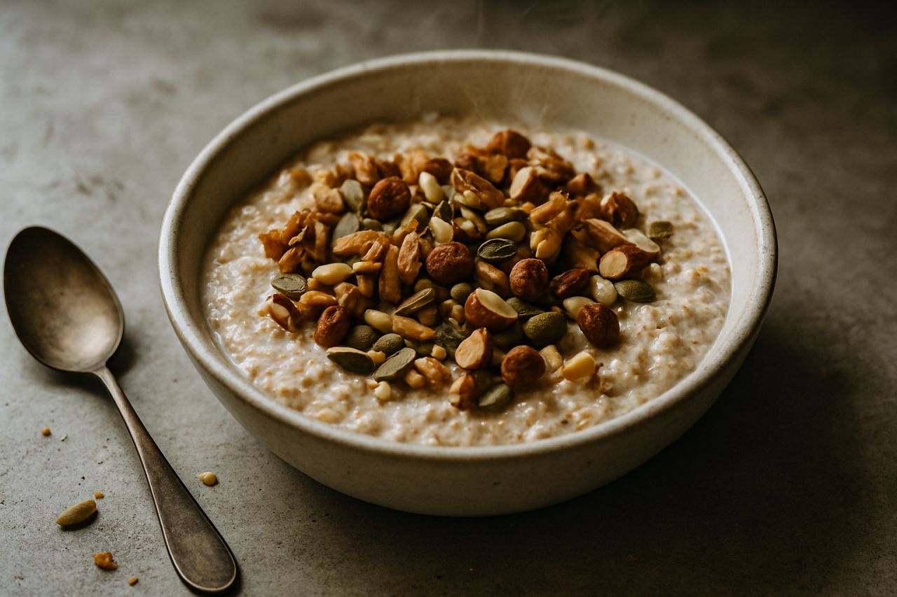 Overnight Oats con Semi e Noci