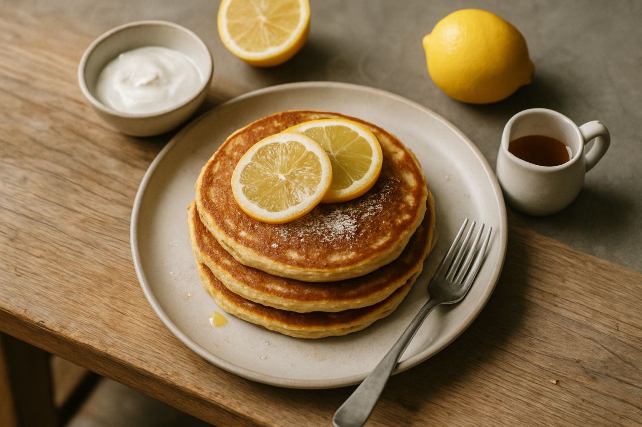 Pancake Proteici al Limone