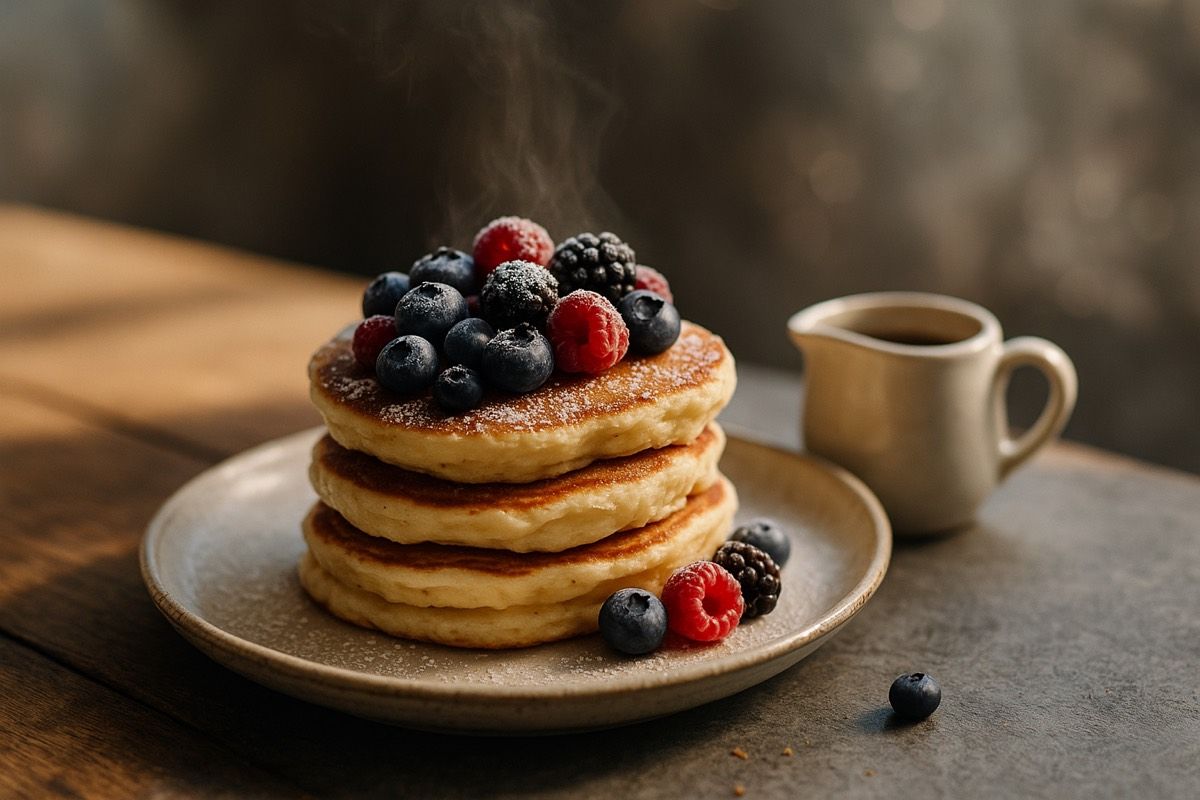 Pancake Soffici allo Yogurt