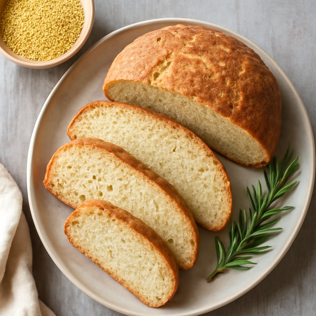 Pane con farina di miglio (senza glutine)