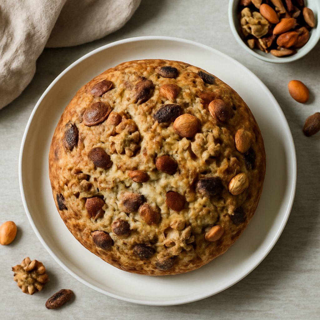 Pane dolce con frutta secca
