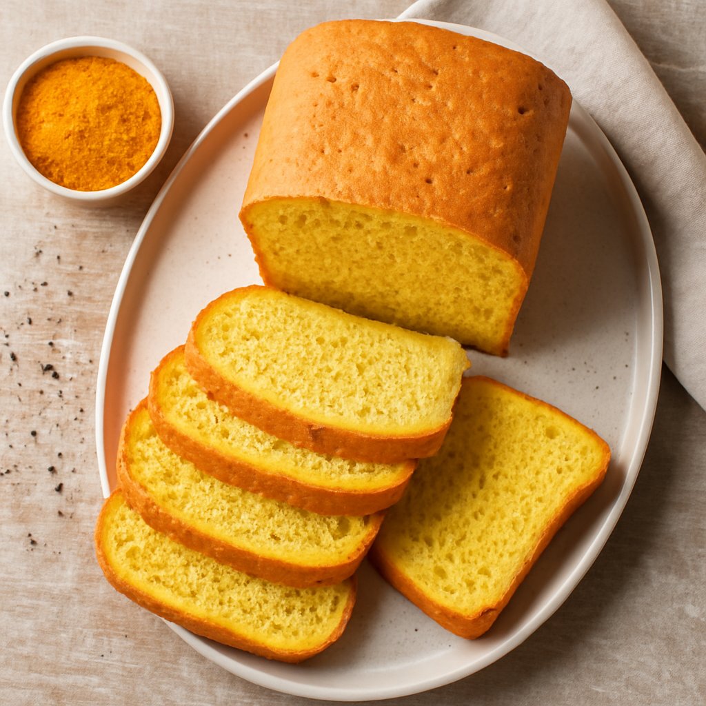 Pane in cassetta pepe e curcuma