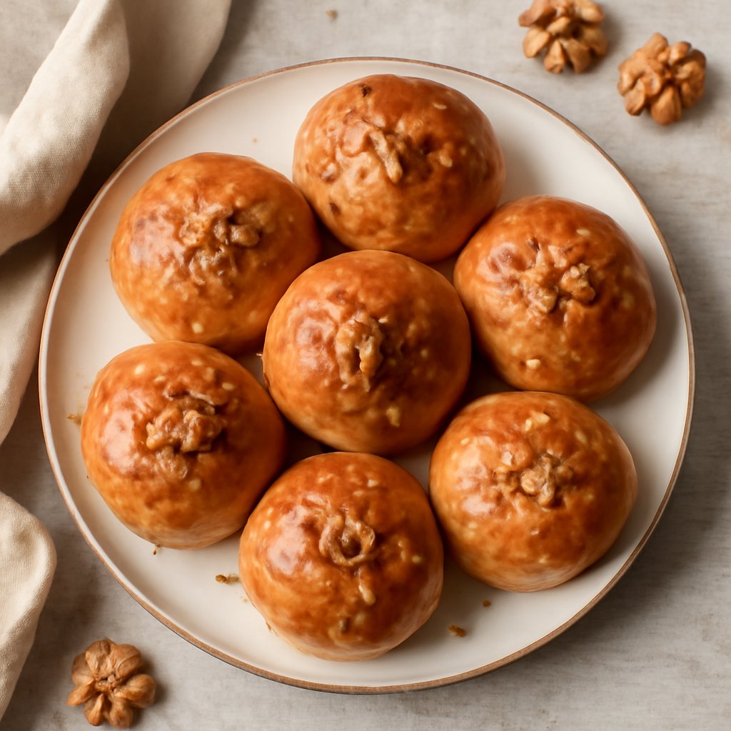 Panini dolci alle noci