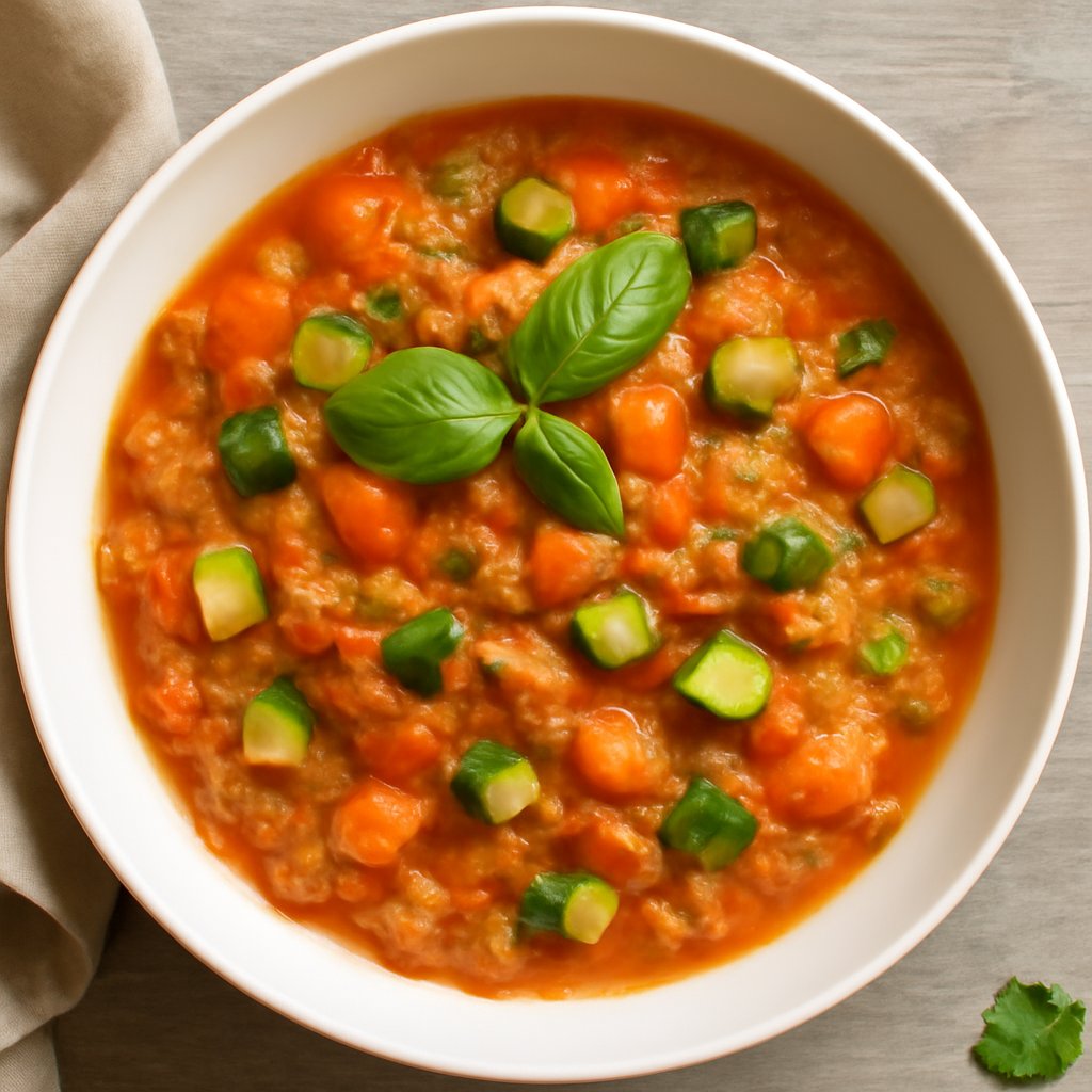 Pappa al pomodoro con verdurine