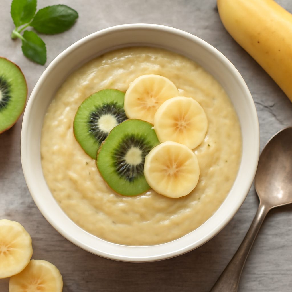 Pappa banana e kiwi